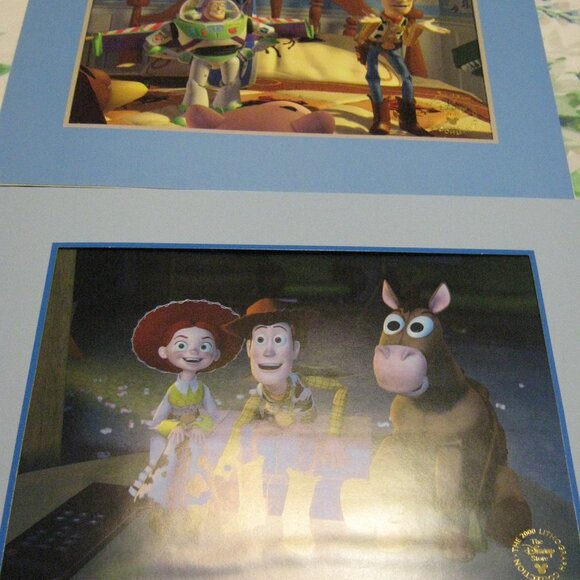 Exclusive Disney Lithographs:Toy Story 1 and 2 and a Bug's Life plus Bug's VHS - Picture 10 of 15